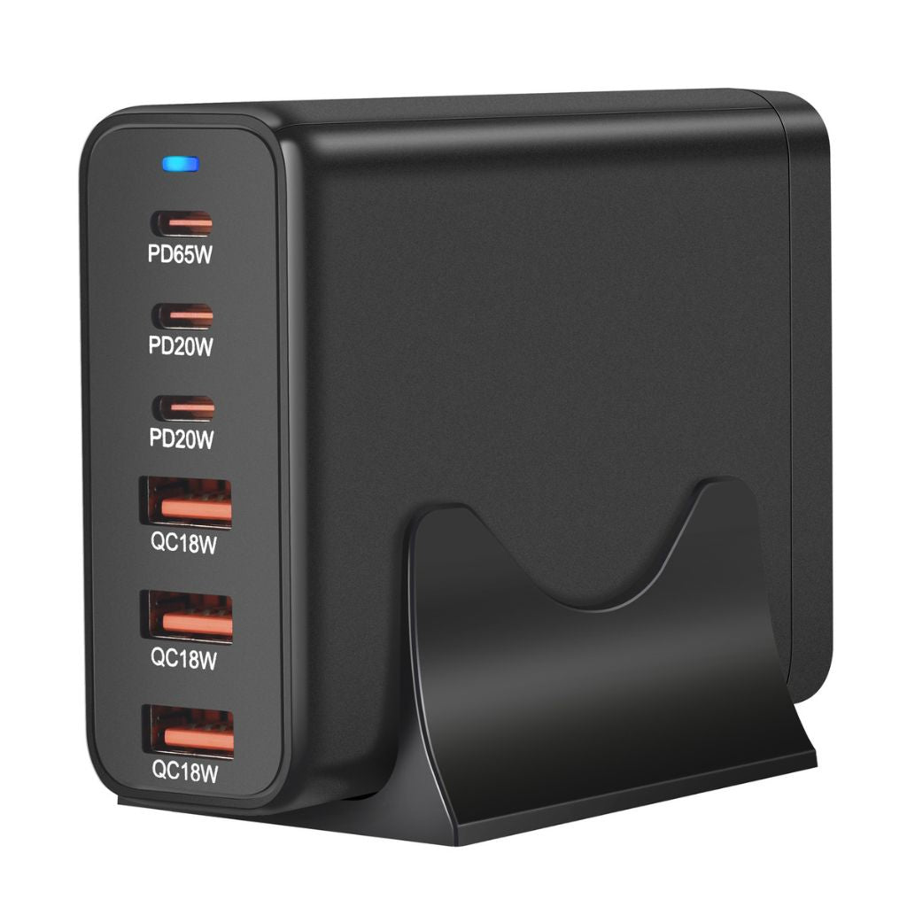 120W GaN 6-Port USB-C Charger