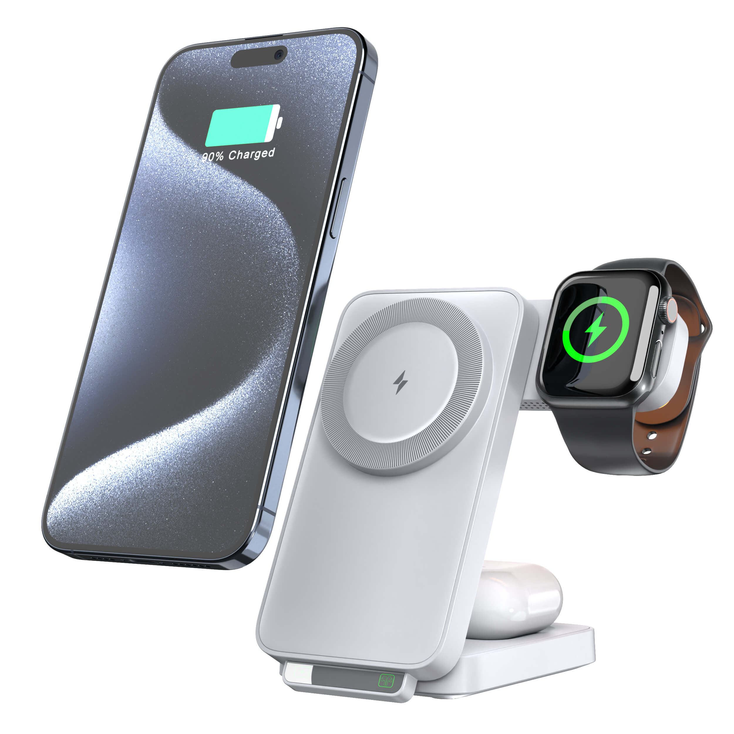 3 in 1 Foldable Charger for Apple 2