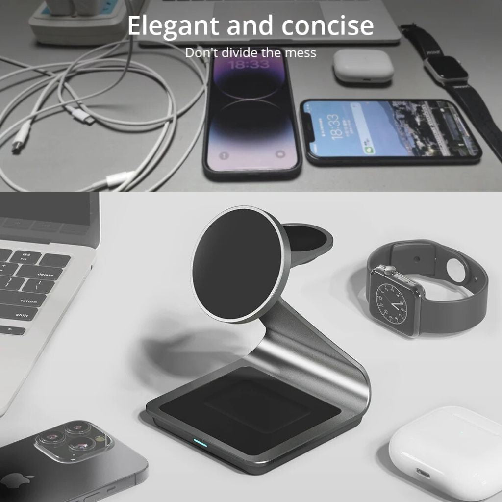 3 in 1 Magnetic Charger for Apple 3