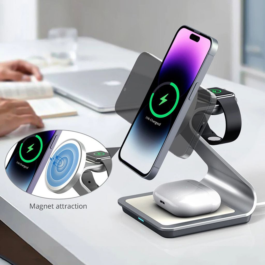 3 in 1 Magnetic Charger for Apple 3