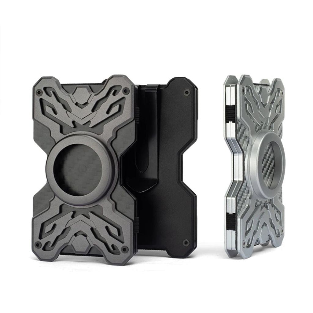 Carbon AirTag Wallet