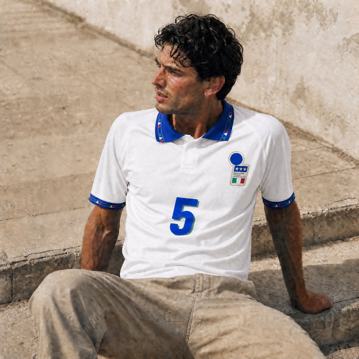 Maldini Italy Away Jersey 1994
