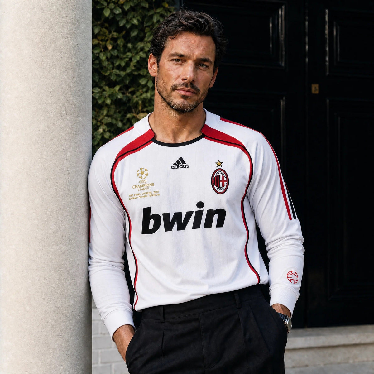 Maldini Milan Away Long Jersey 2006/07