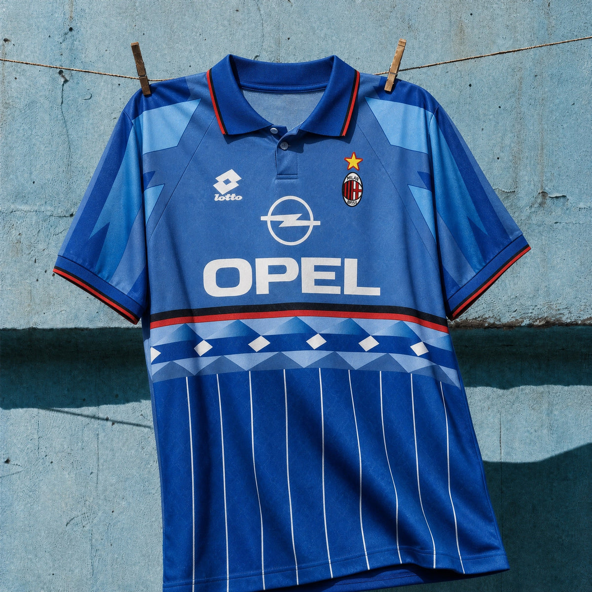 Maldini Milan Fourth Jersey 1995/96