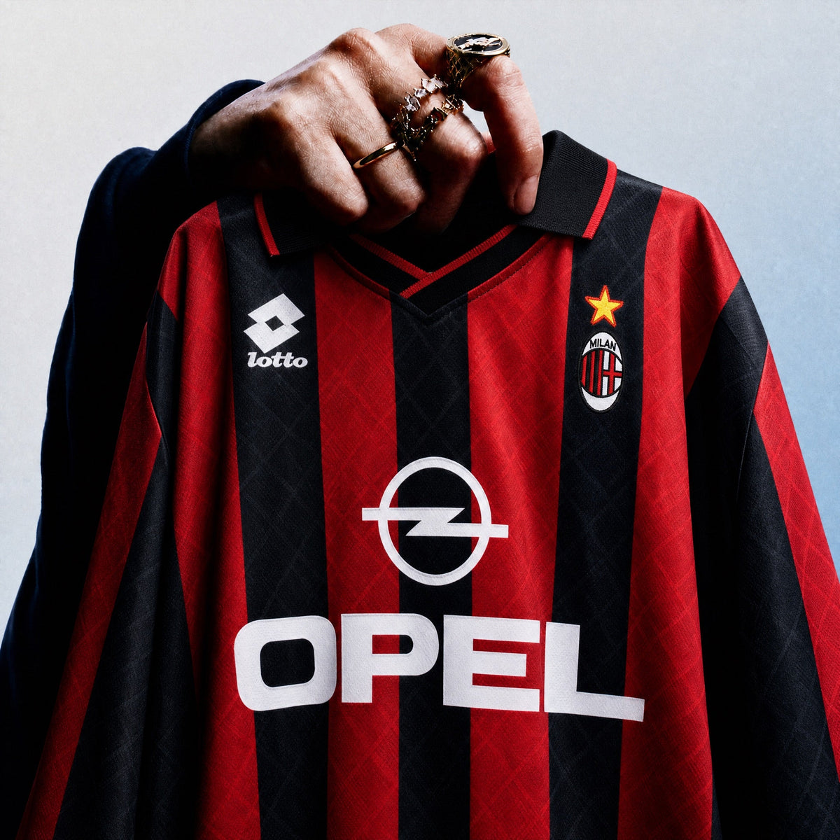 Maldini Milan Home Jersey 1995/96