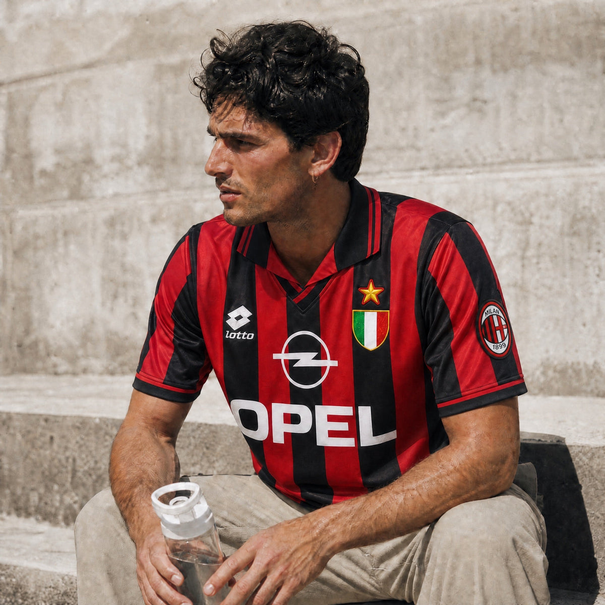 Maldini Milan Home Jersey 1996/97