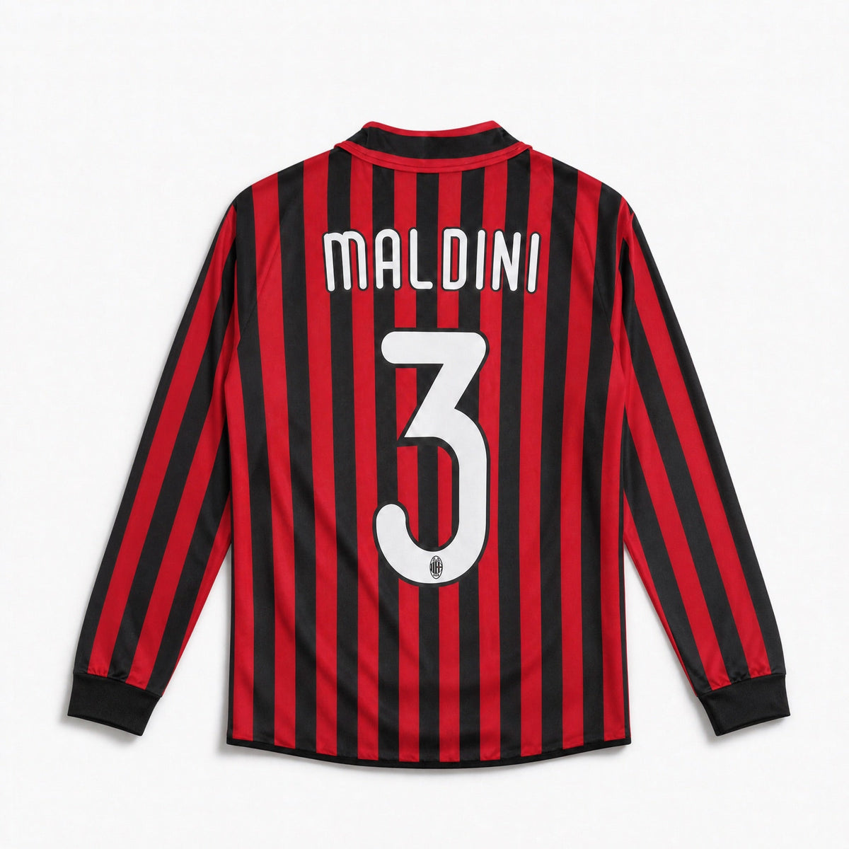 Maldini Milan Home Long Jersey 1999/00
