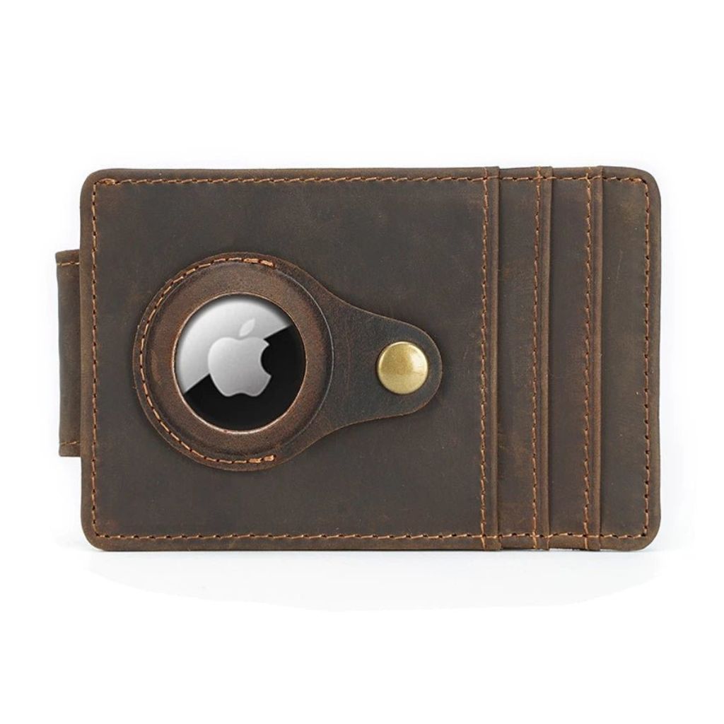 Slim AirTag Leather Wallet