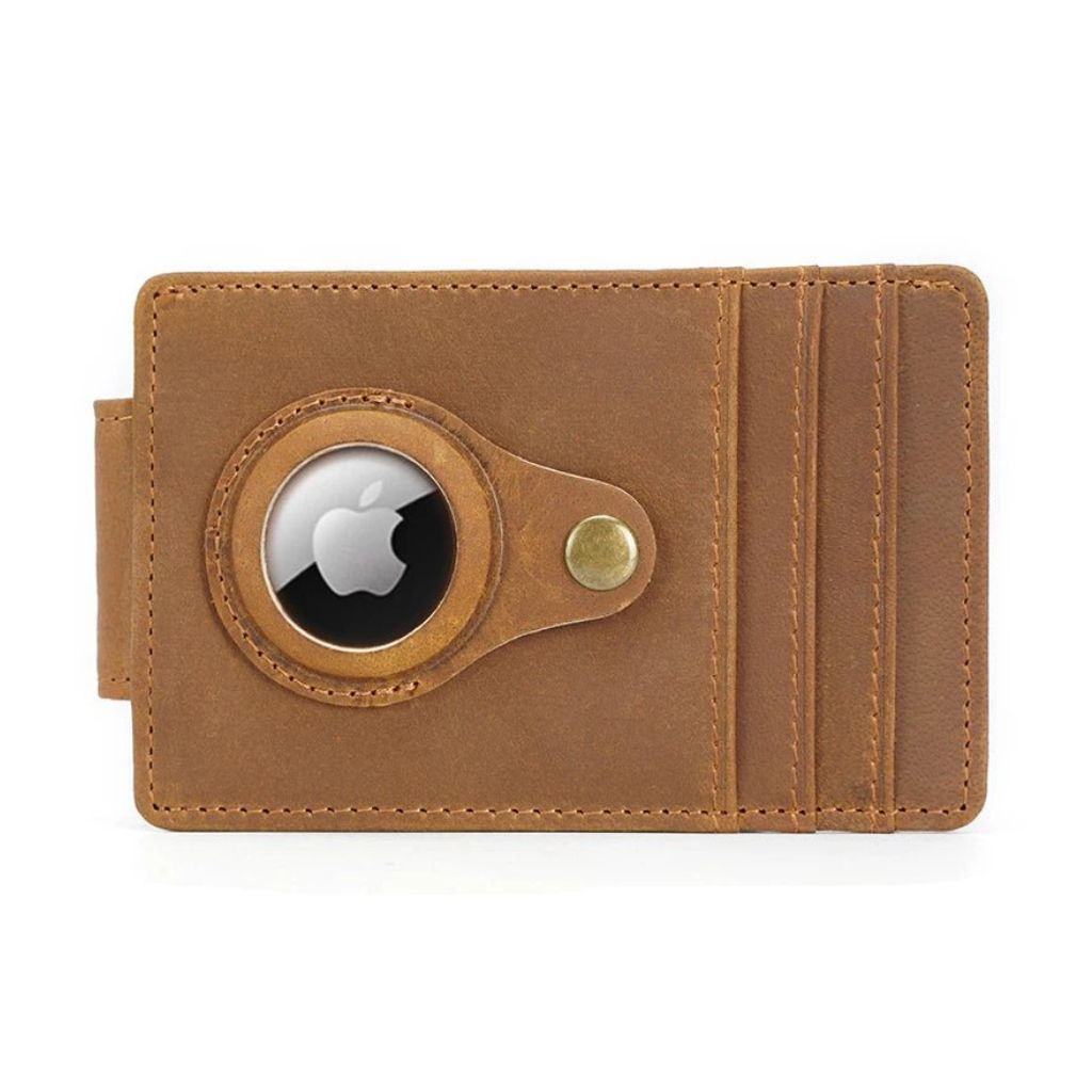 Slim AirTag Leather Wallet