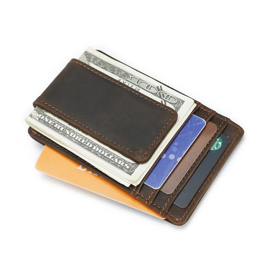 Slim AirTag Leather Wallet