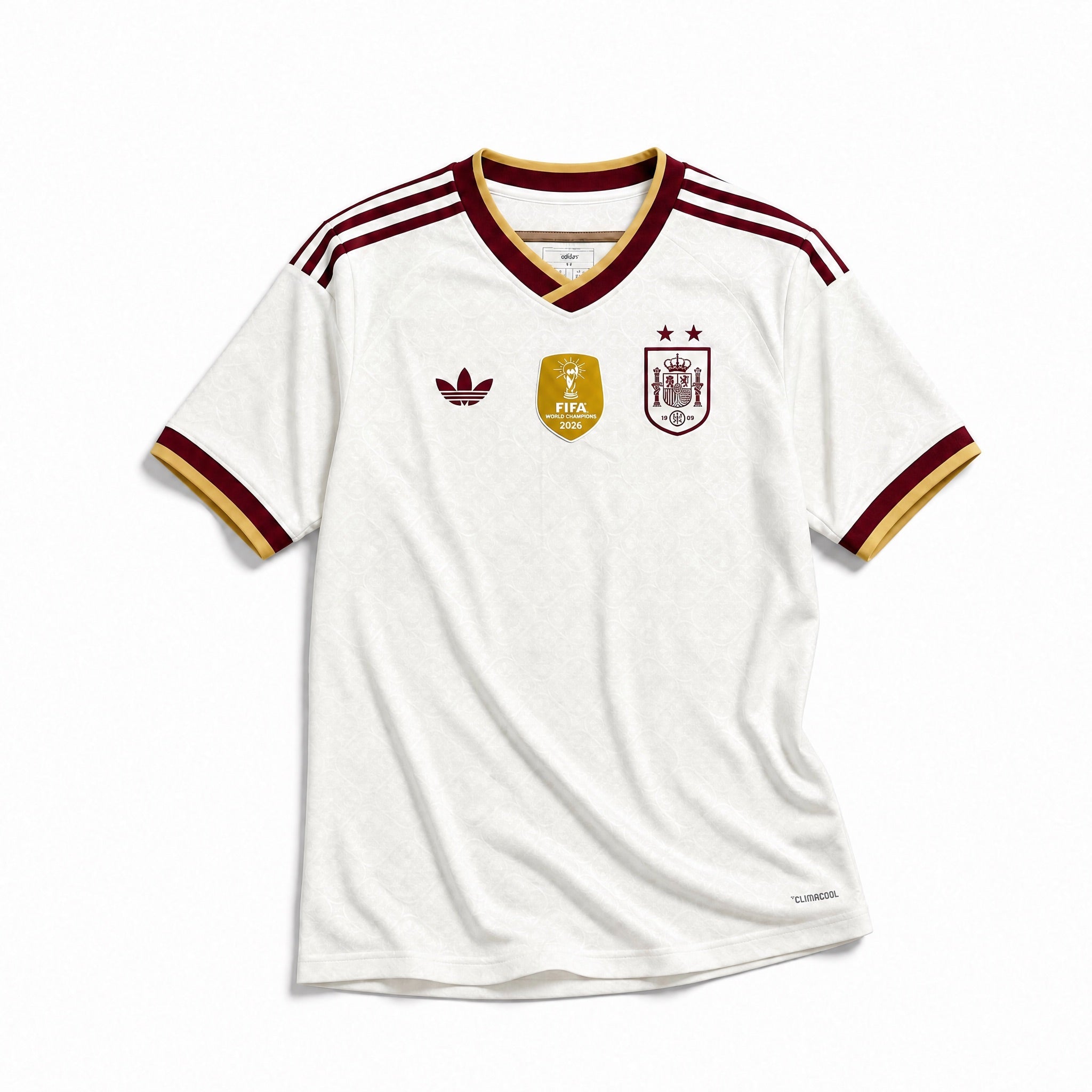 Spain Jersey "CHAMPIONS" Away 2026