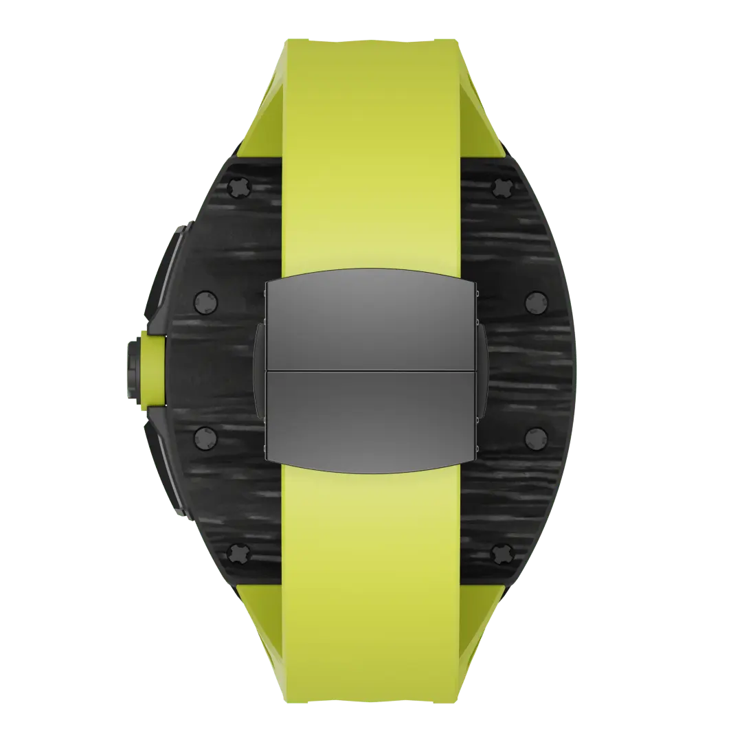 Carbon Fiber Case & Silicone Band for Apple Watch