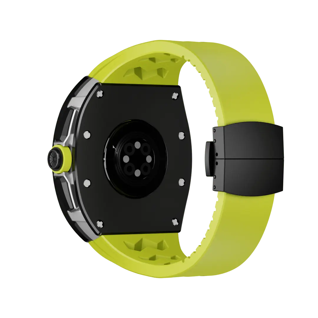 Titanium Case & Silicone Band for Apple Watch