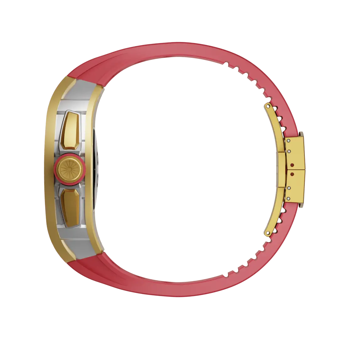 Titanium Case & Silicone Band for Apple Watch