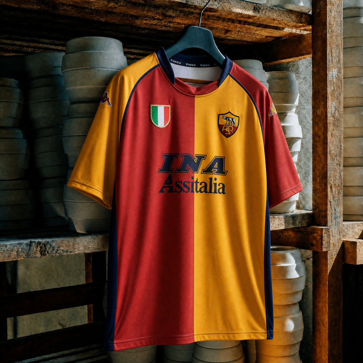 Batistuta Roma Home Jersey 2001/02
