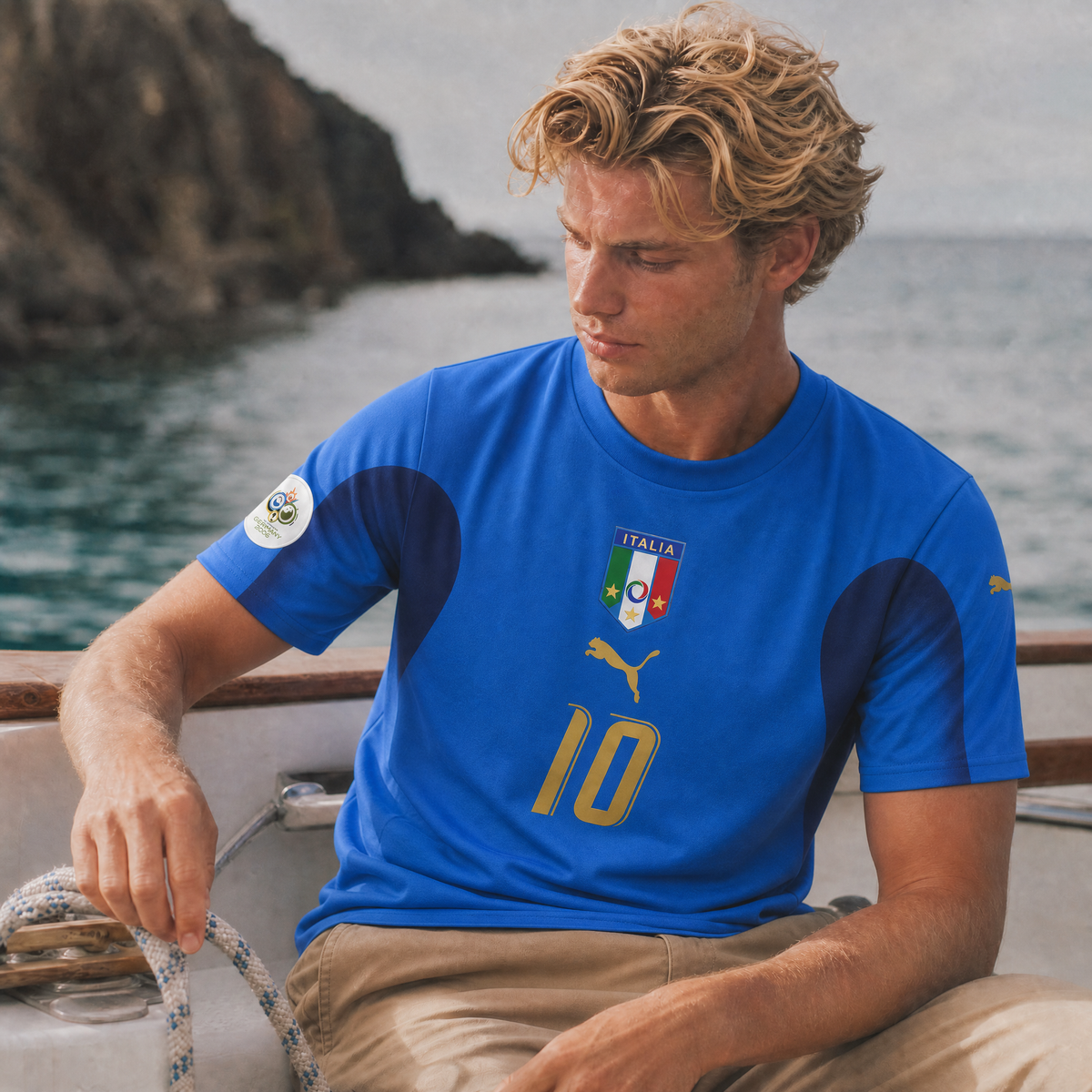 Totti Italy Home Jersey 2006
