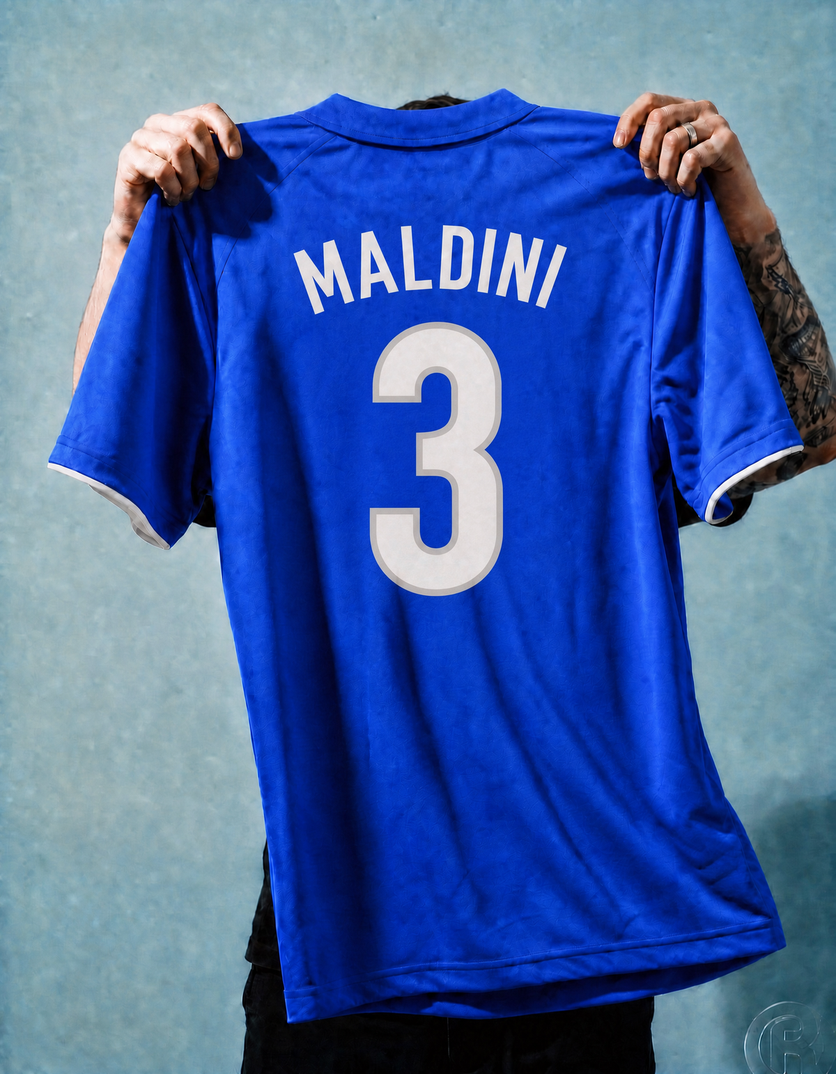 Maldini Italy Home Jersey 1999