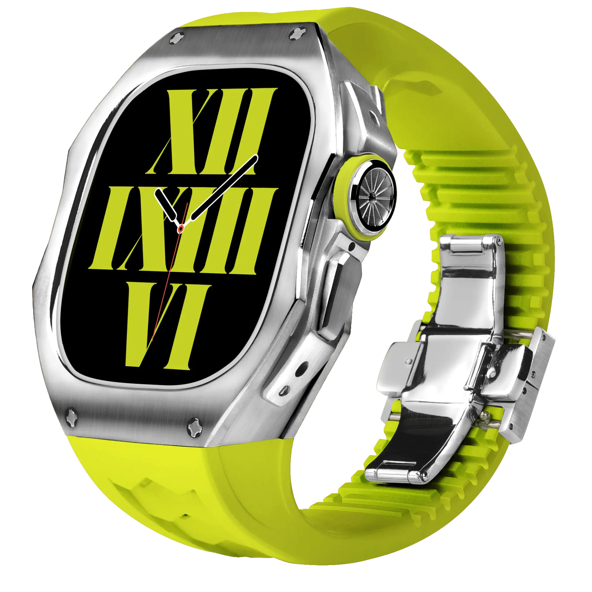 Titanium Case & Silicone Band for Apple Watch Ultra
