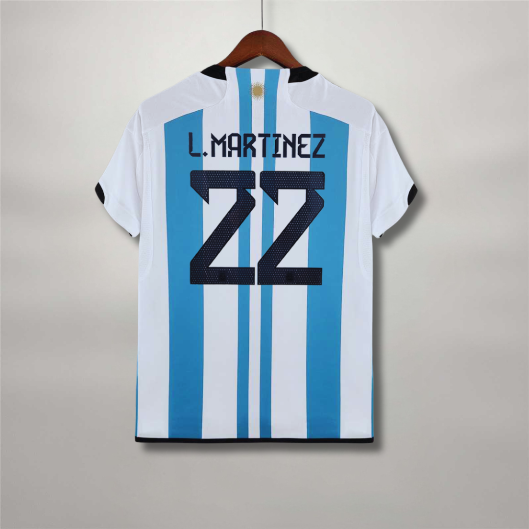 Argentina Home Jersey 2022 â€“ World Cup Winners Edition