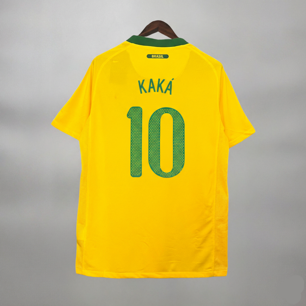KakÃ¡ Brazil 2010 Home Jersey