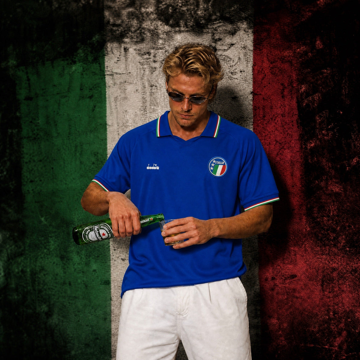 Maldini Italy Home Jersey 1990