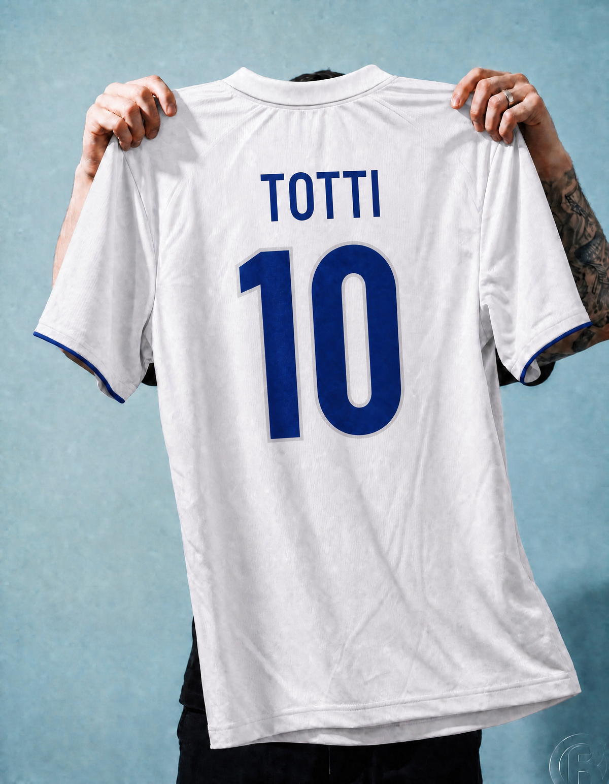 Totti Italy Away Jersey 1999