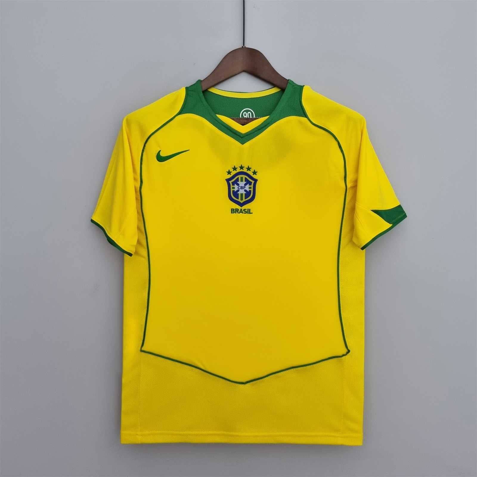 KakÃ¡ Brazil Home Jersey 2004