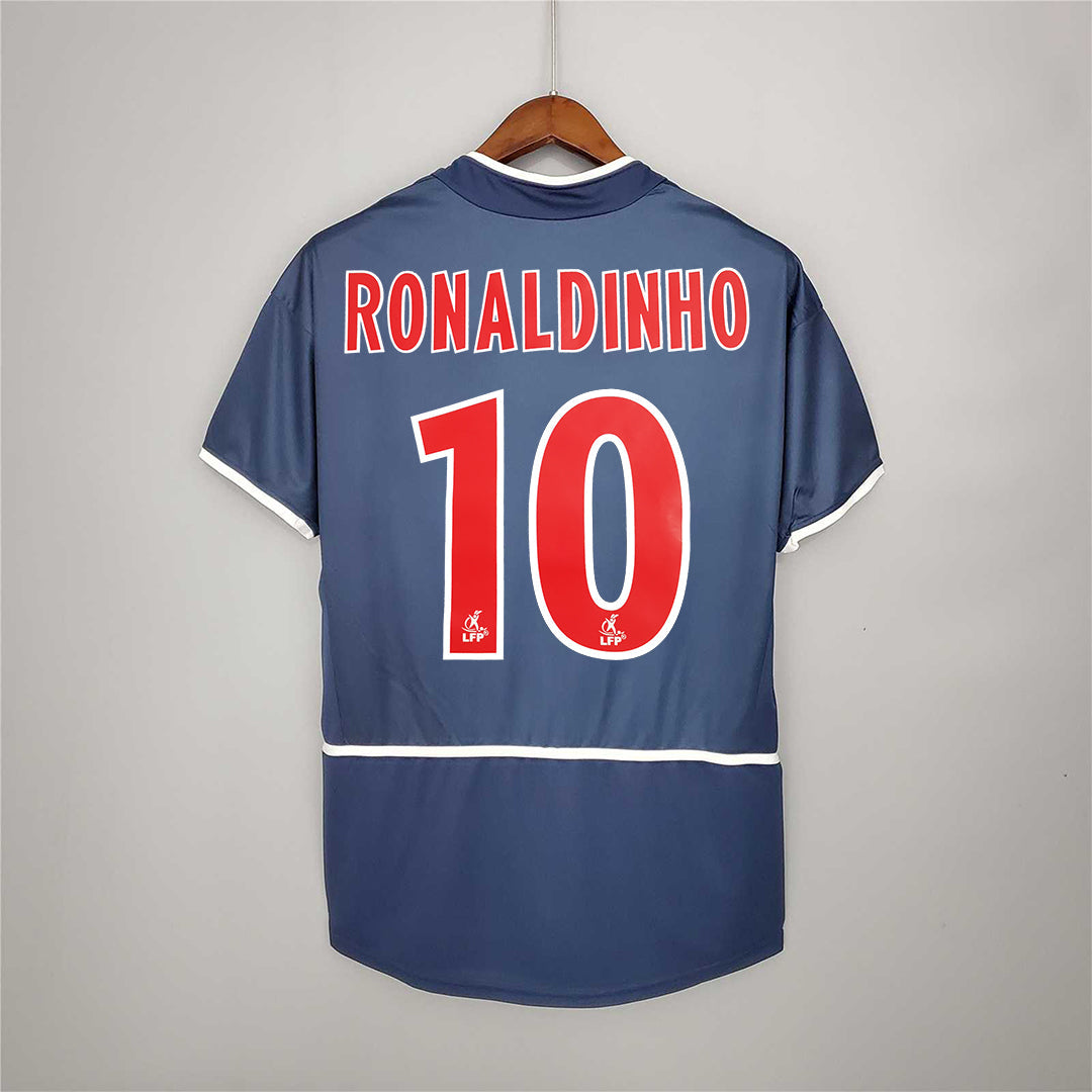 Ronaldinho PSG Home Jersey 2002/03 - RONALDINHO