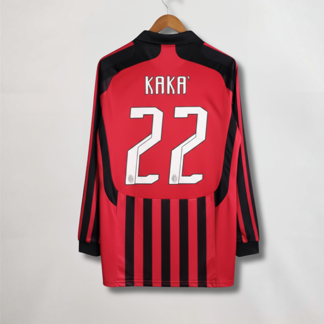 KakÃ¡ AC Milan Home Long Shirt 2007/08