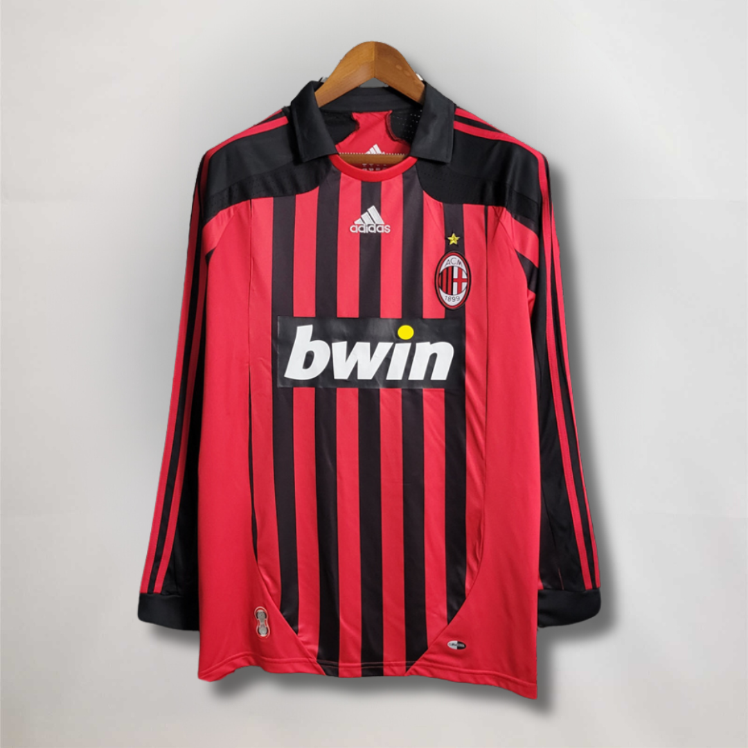 KakÃ¡ AC Milan Home Long Shirt 2007/08