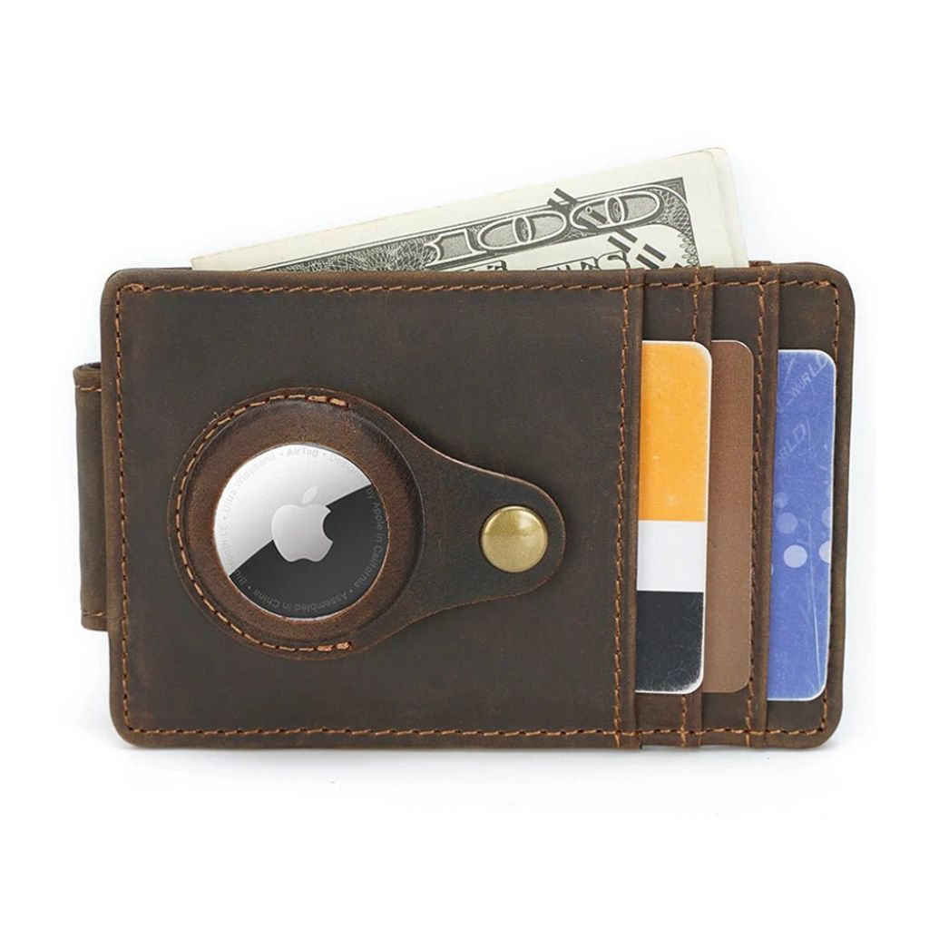 Slim AirTag Leather Wallet