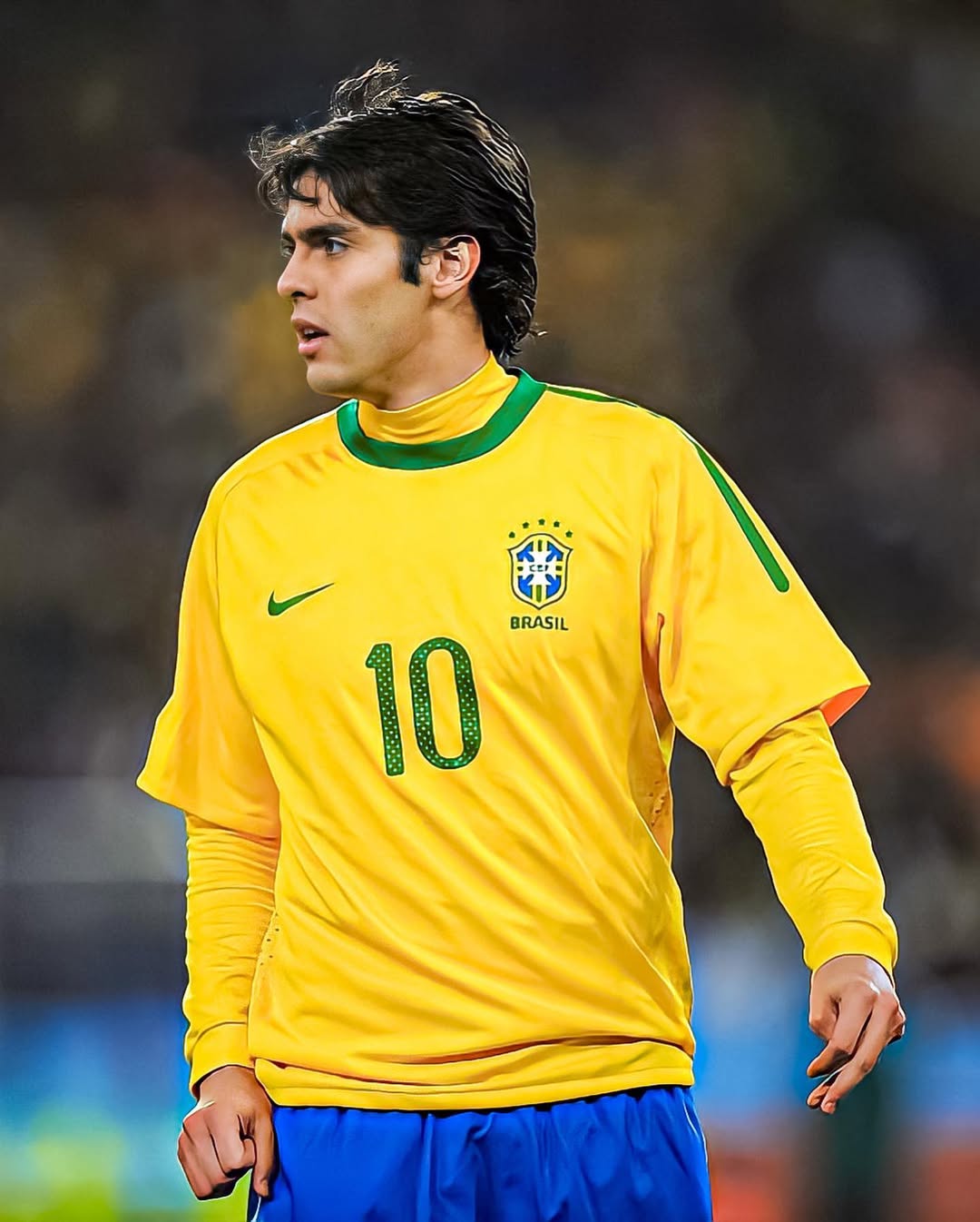 KakÃ¡ Brazil 2010 Home Jersey