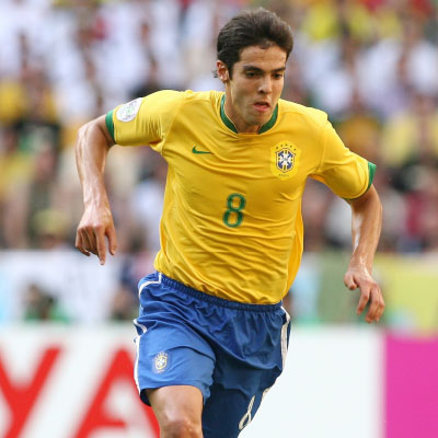 KakÃ¡ Brazil 2006 Home Jersey